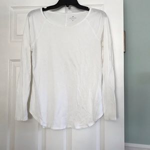 NWOT White long sleeved Shirt